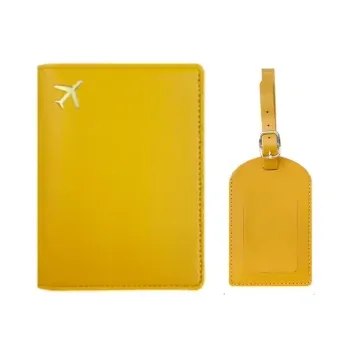 étiquette bagage cuir gravé avion doré gris orange beige noir rouge kaki rose vert voyage identité