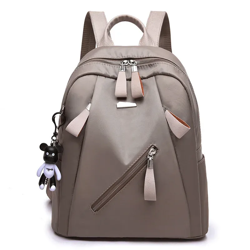 sac à dos antivol pour femme, nouvelle version coréenne 2026, sac tendance en nylon et toile oxford