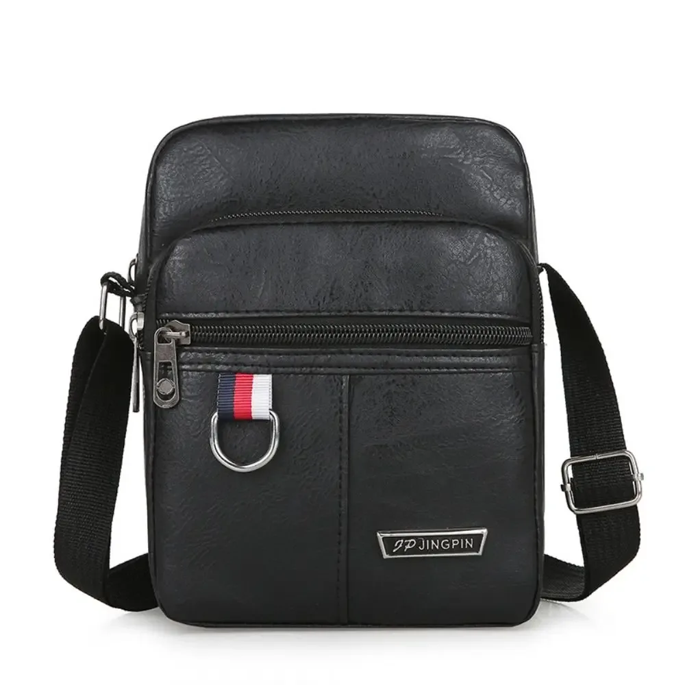 sac à bandoulière en cuir pour hommes, sacoche à bandoulière de grande capacité, sacs à main multifonctionnels