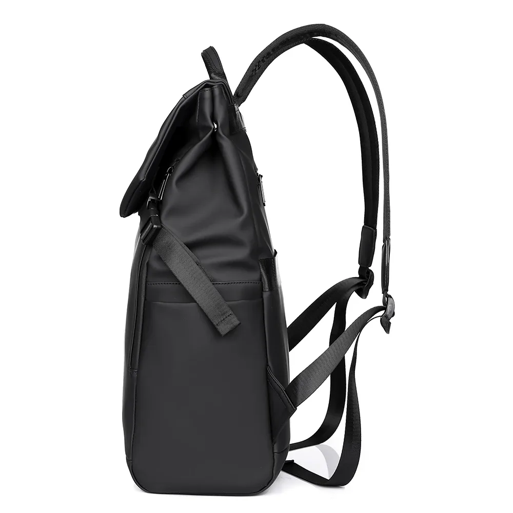sac dos oxford université noir gris vert fonction imperméable capacité grande contenance style décontracté poche intérieure fendue poche exterieure limon utilisation voyage affaires etude
