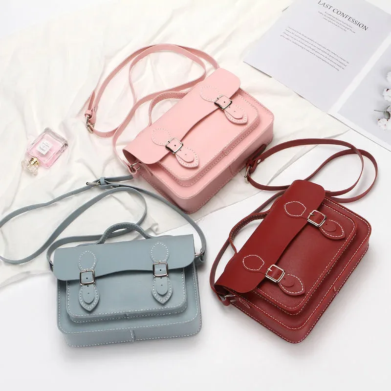 kit de fabrication de sacs à main, sacoche cambridge, sac à bandoulière cousu à la main, matériau en cuir pu, ensemble fait maison
