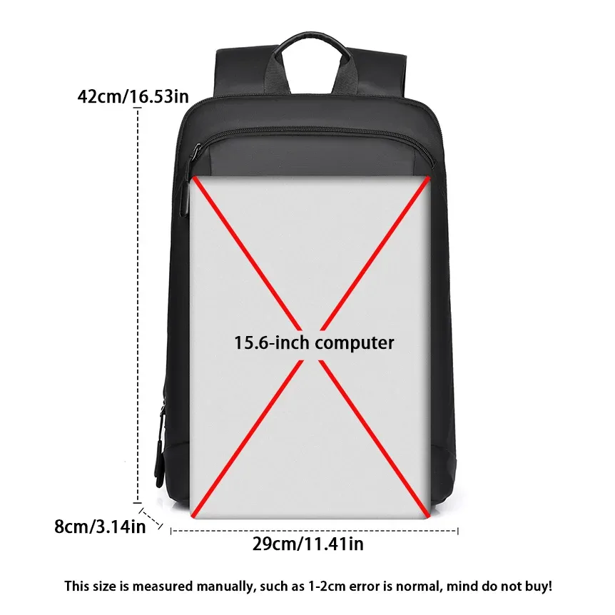 sac à dos étanche pour hommes sac à dos ultra-léger pour hommes sac à dos élégant pour hommes sac à dos pour ordinateur portable de 15,6 pouces