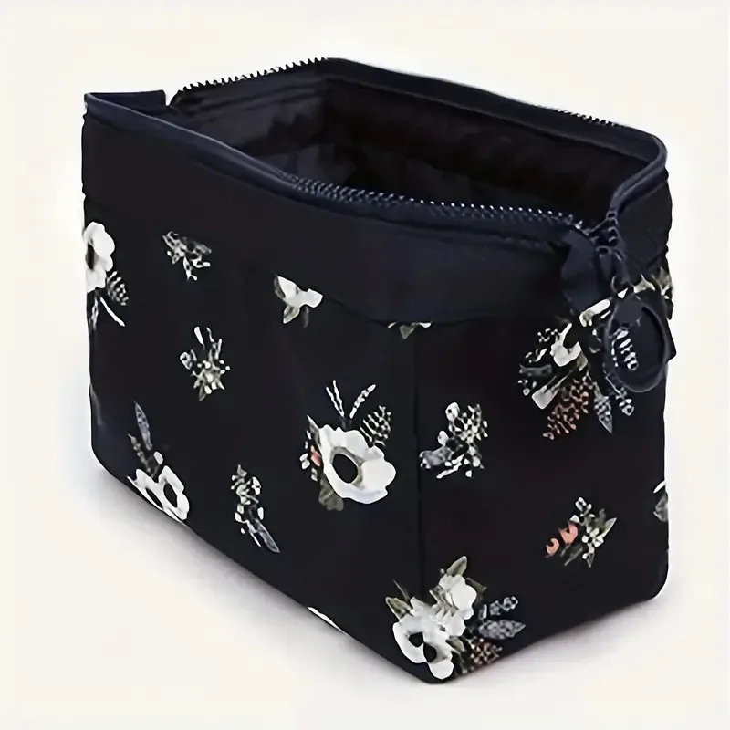 trousse de maquillage pour femmes, sac de rangement de toilette essentiel de voyage flamant rose, sac à cosmétiques portable, sac de rangement organisateur de grande capacité