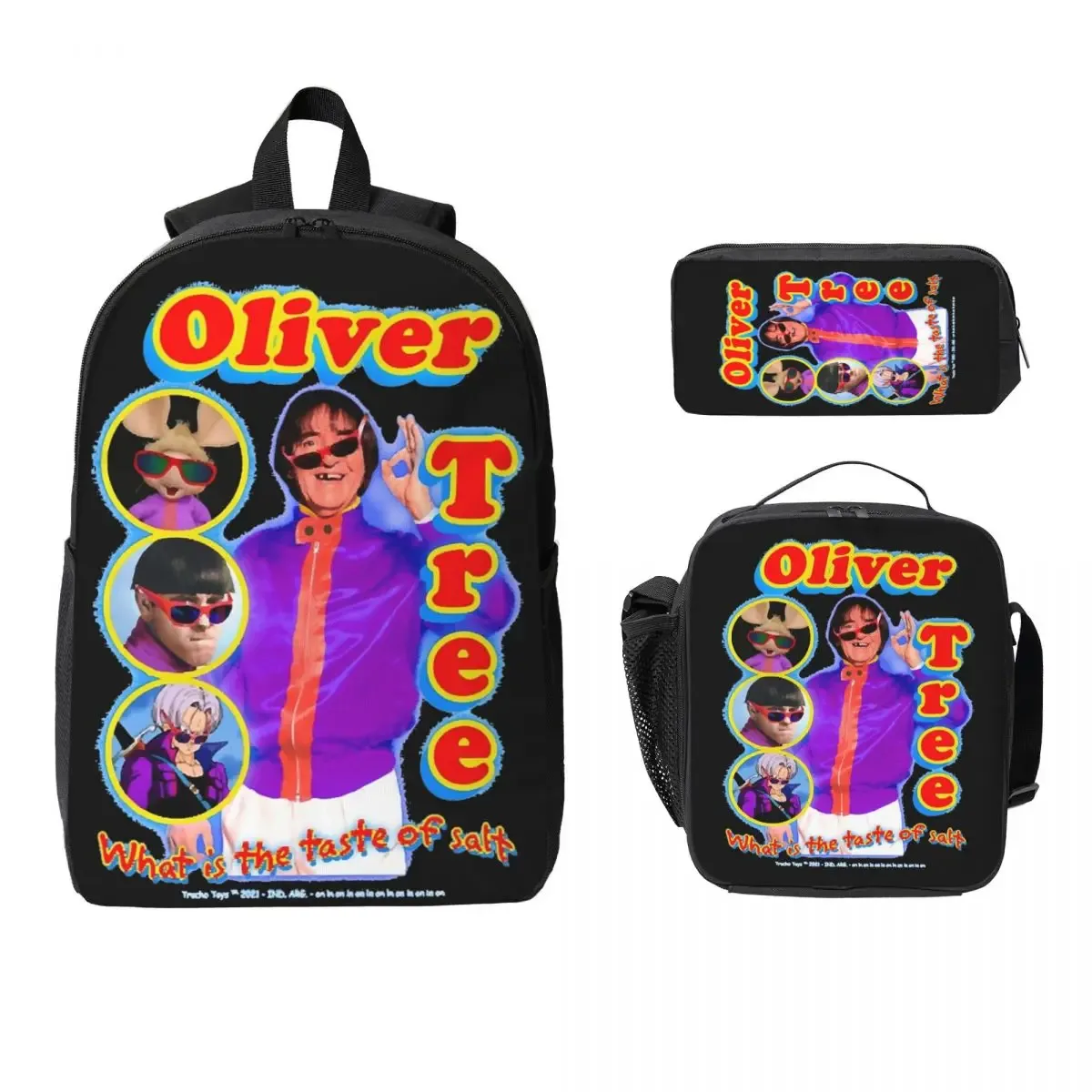 sac à dos pour enfants rip oliver tree 1993-2026, boîte à lunch, trousse à crayons pour garçons et filles, ensemble de sacs à dos scolaires