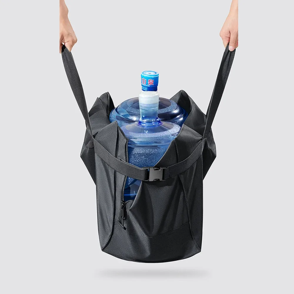 sac de rangement surdimensionné en toile robuste, idéal pour les déménagements, les voyages, le camping, les étudiants, et le rangement d'objets volumineux