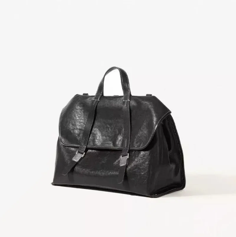 nouvelle version 2026 sac à dos vertical rétro en toile de jean, grand format, pour le quotidien, le shopping, les documents et l'ordinateur, tendance