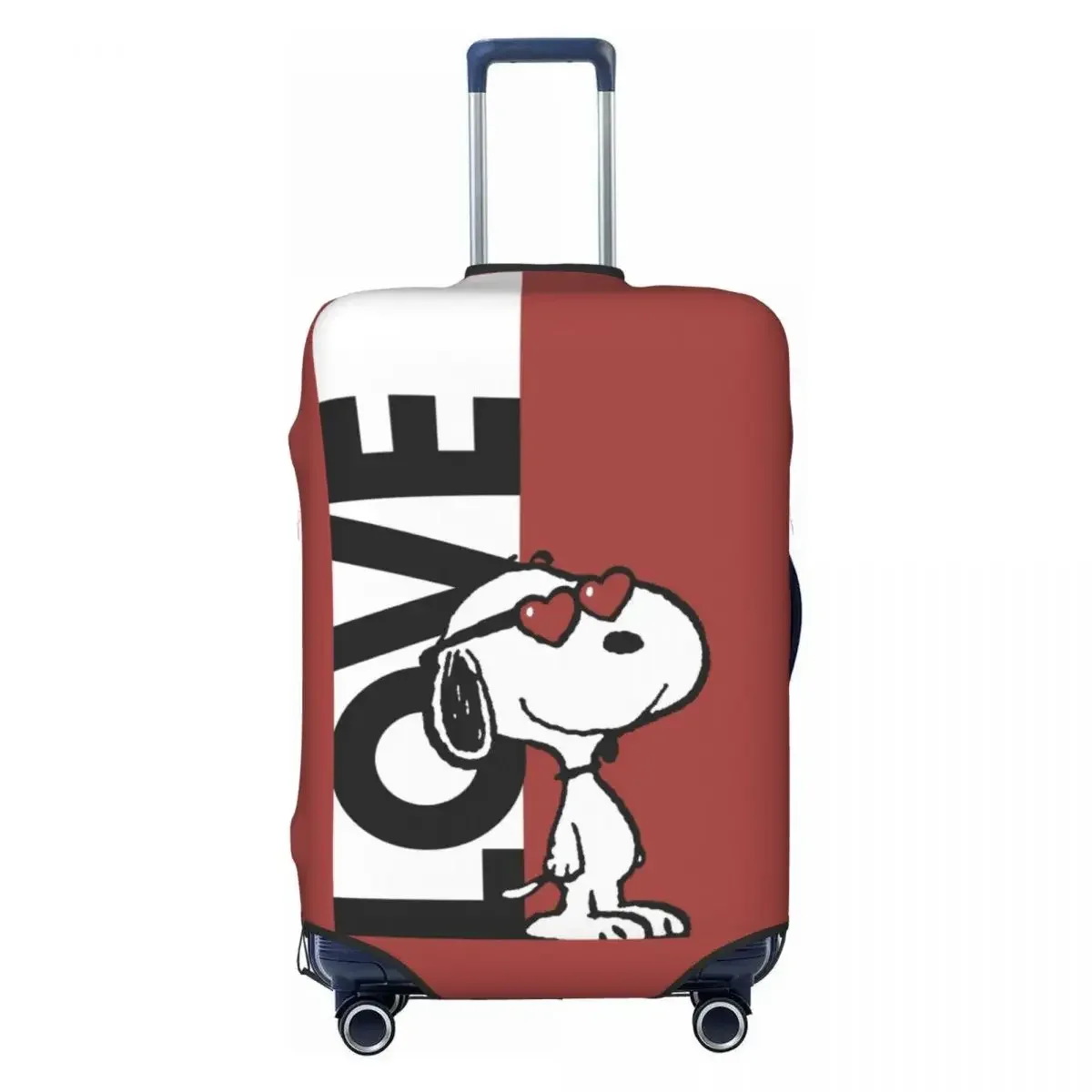 housse de valise universelle de 18 à 32 pouces, motif chiens mignons, élastique, durable, anti-poussière, anti-rayures, lavable, protection pour valise