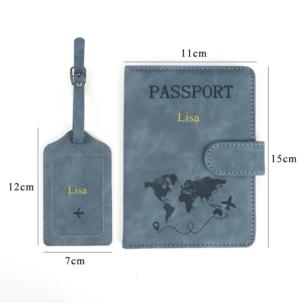 étiquette bagage cuir pu anti magnétique personnalisable vert rose bleu rouge marron gris noir voyage document nom adresse passeport billet crédit carte