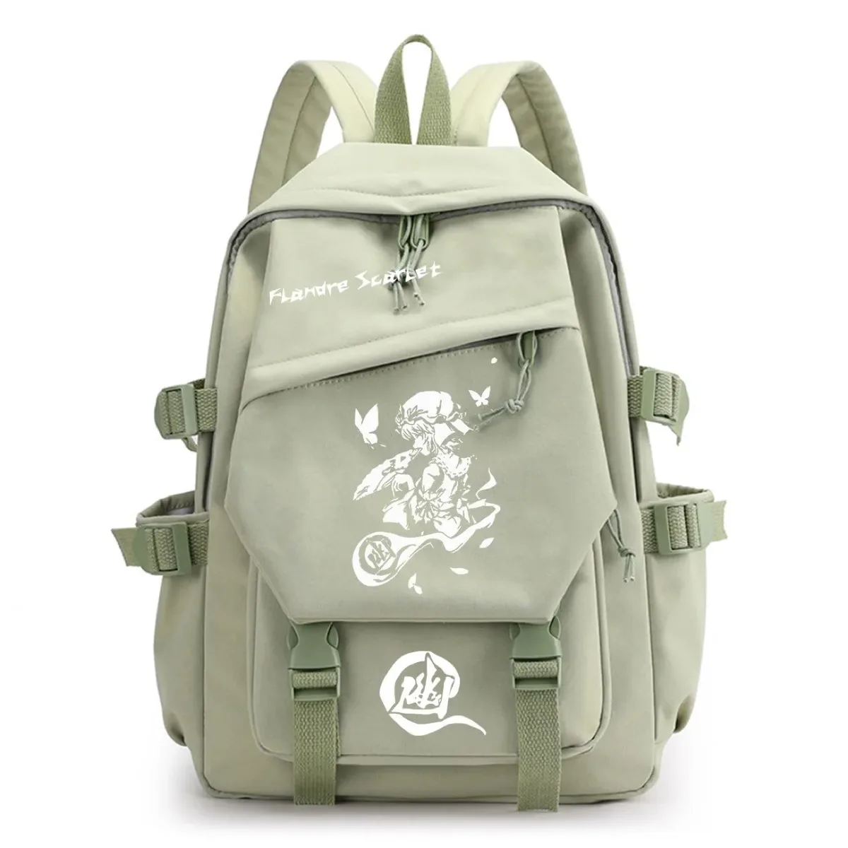 sac à dos touhou project ‌ sac à dos de voyage de grande capacité pour étudiants, imprimé dessin animé hakurei reimu kirisame marisa