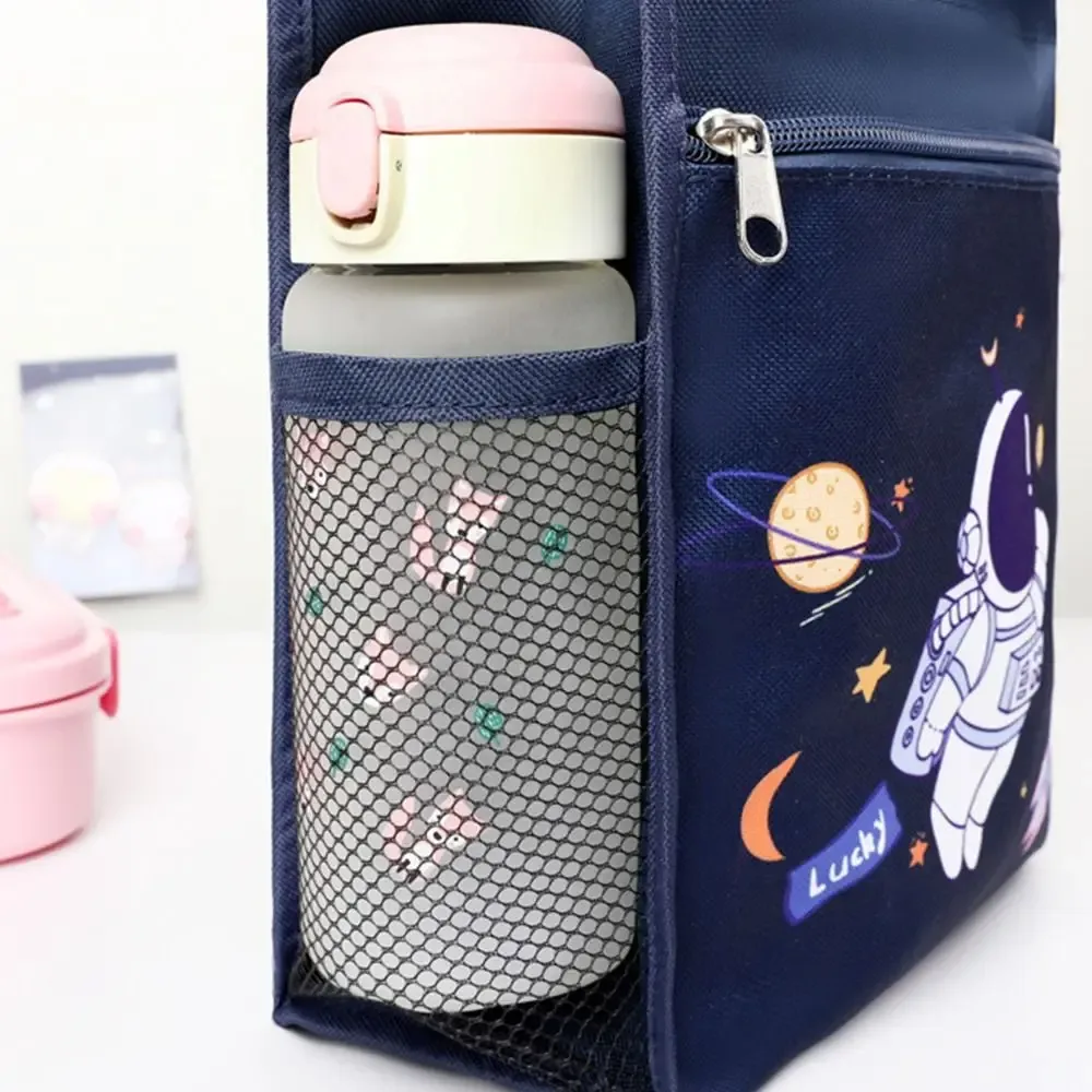 1 pièces organisateur de petit déjeuner sac thermique isolé sac de rangement sac à déjeuner mignon pique-nique voyage dessin animé refroidisseur boîte chaude enfant étudiant