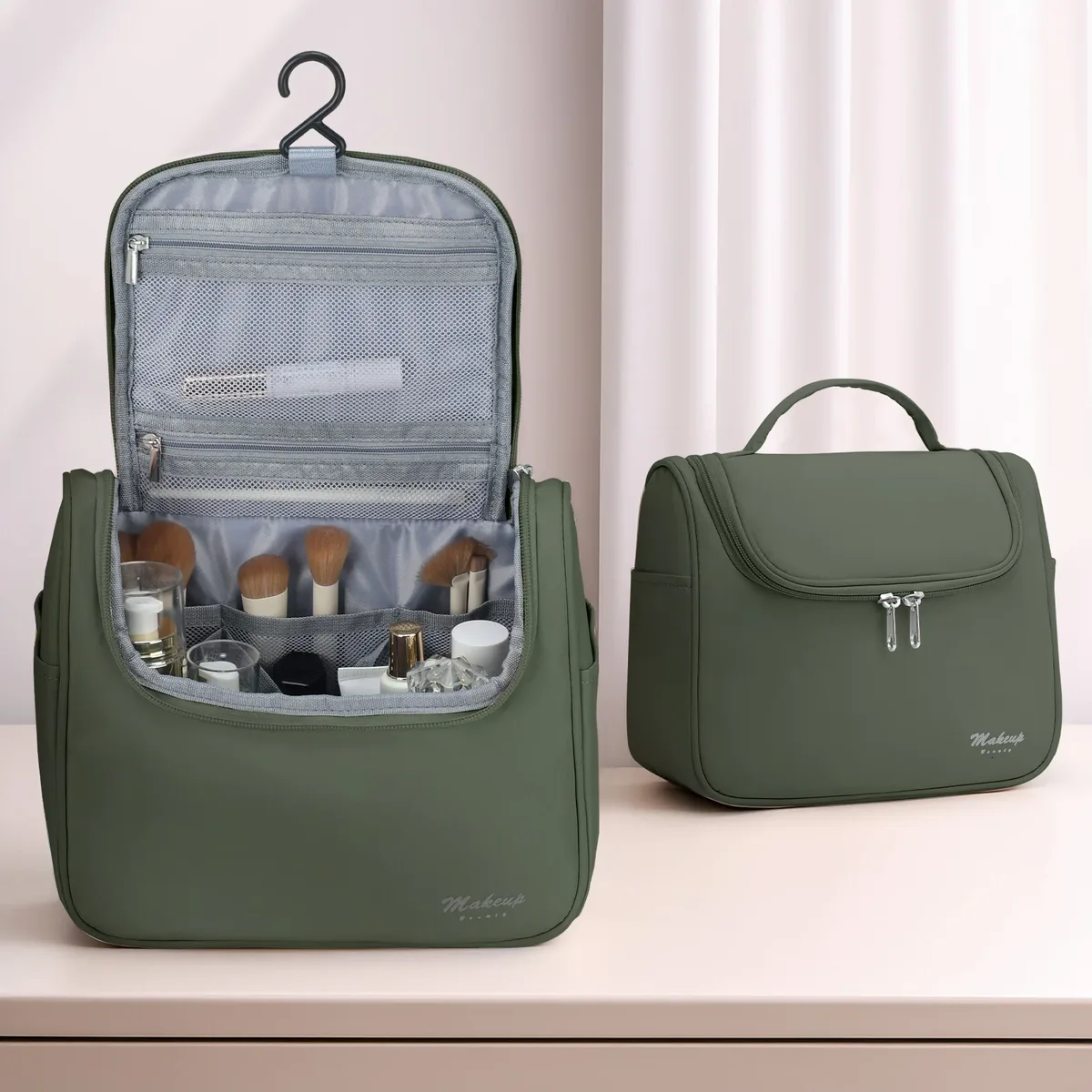 sac de rangement étanche pour cosmétiques, sac à main de maquillage, sac d'évaluation de haute qualité, sac de toilette de voyage, mode