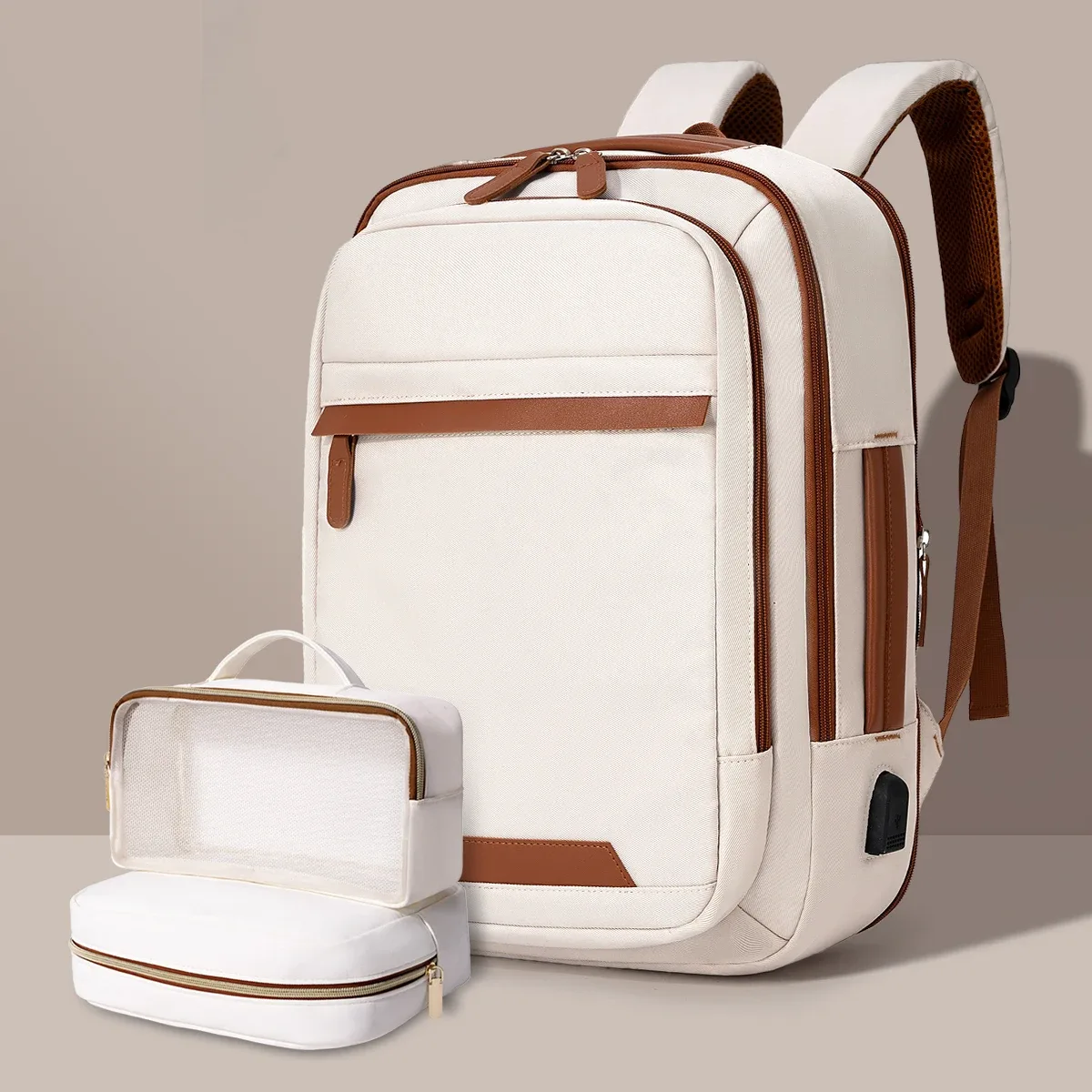 sac à dos étanche pour hommes, rechargeable par usb de haute qualité, grand sac à dos pour ordinateur portable, sac d'école unisexe pour jeunes