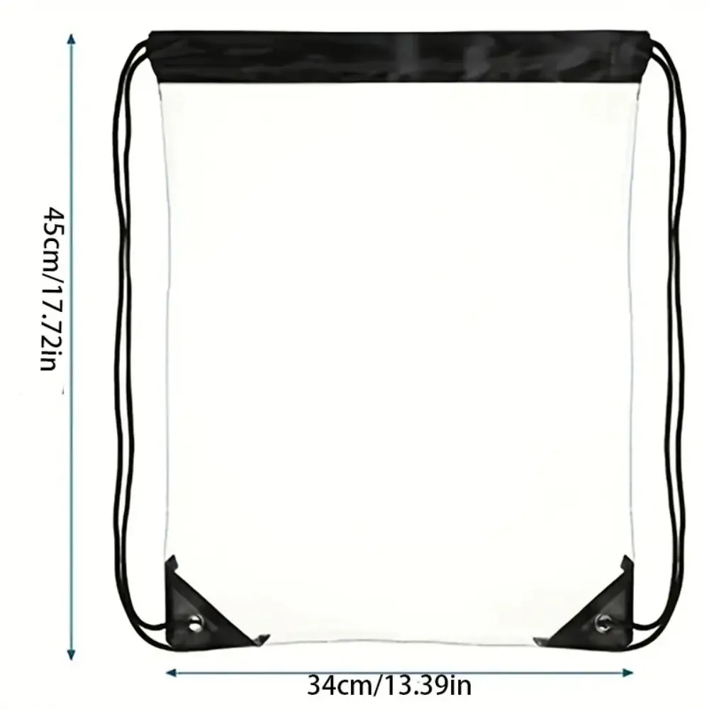 sac à dos simple à cordon de serrage de grande capacité, sac transparent en pvc imperméable pliable, sac à bandoulière, sac de plage, sac en gelée pour femmes