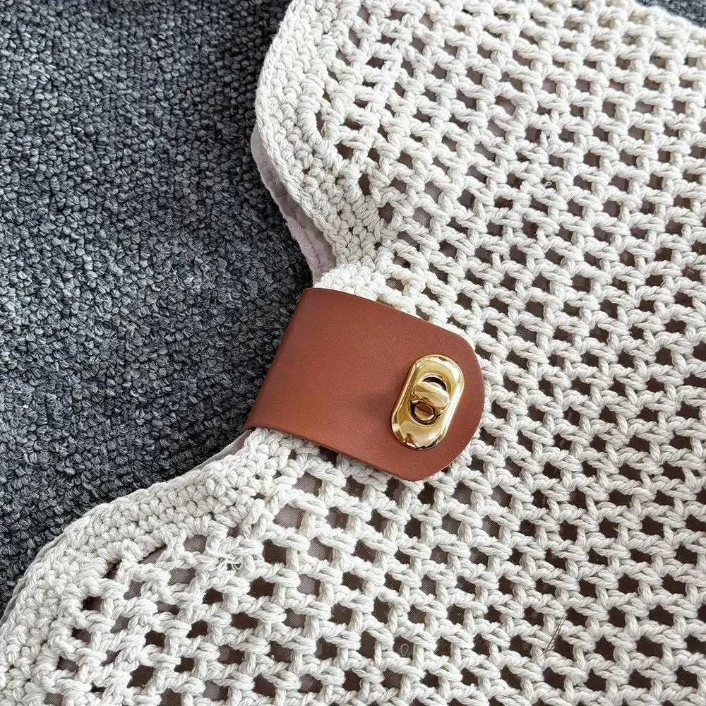 bricolage crochet sac à main coudre sur fermeture à pression en cuir sac à pression boucle sac à main fermeture attaches sacs à main bouton sac à bandoulière accessoires