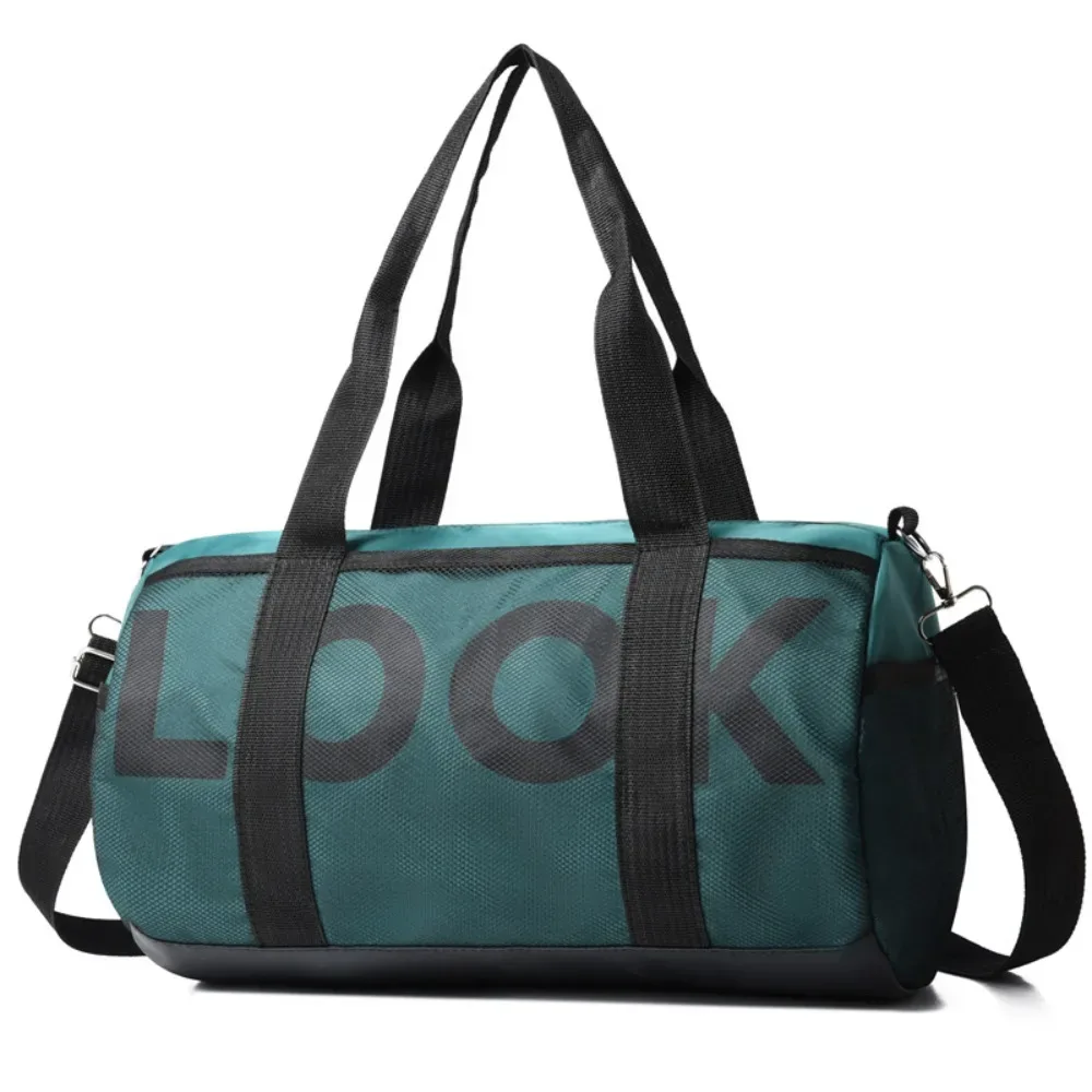 sac de voyage en nylon tendance, grande capacité, motif look, sac à main de sport imperméable et robuste, sac à bandoulière pour homme et femme