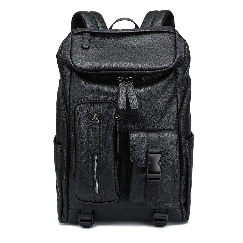 sacs à dos de marque de luxe pour hommes, sac à dos de voyage de grande capacité, sacs pour ordinateur portable, cartable à poches multiples