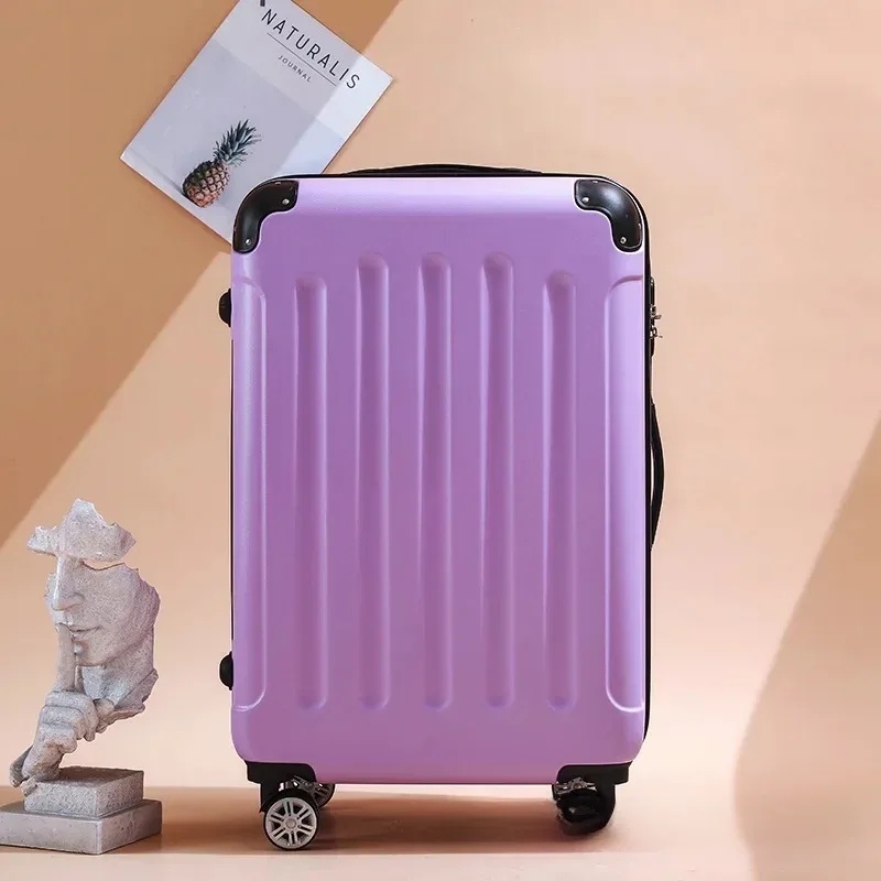 valise rétro personnalisable avec logo, bagage de voyage 20 pouces, bagage cabine en plastique abs, fabriqué en chine continentale