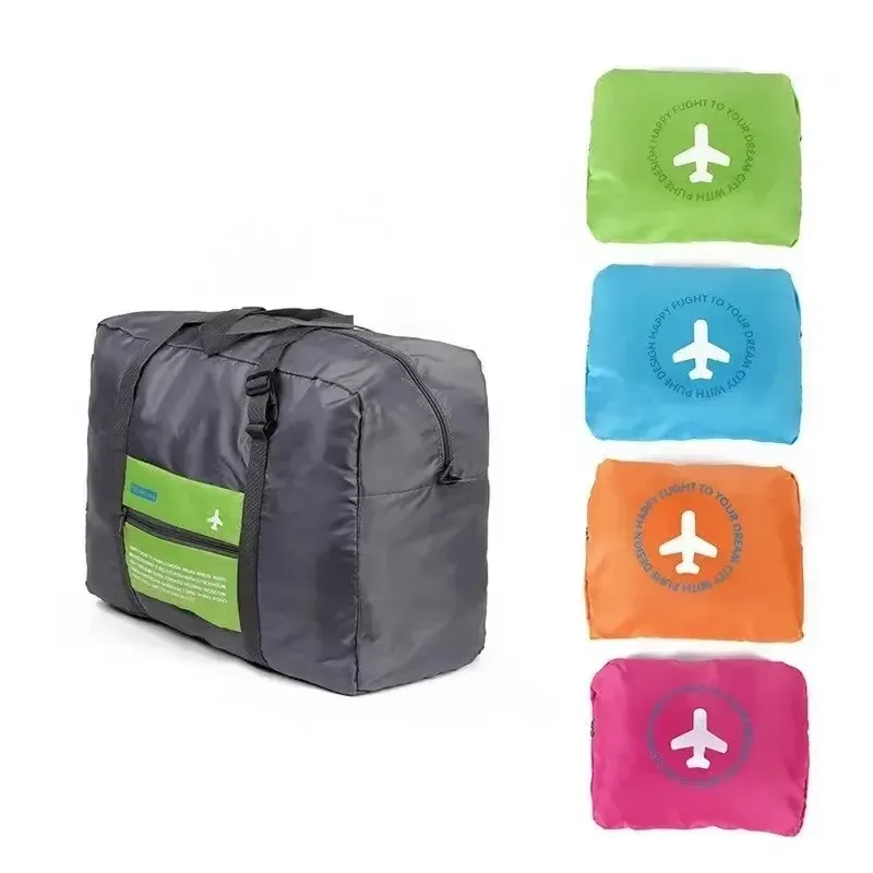sac de voyage étanche de grande capacité pour femmes, sac à main pliable en nylon unisexe, bagages de voyage, nouvelle mode