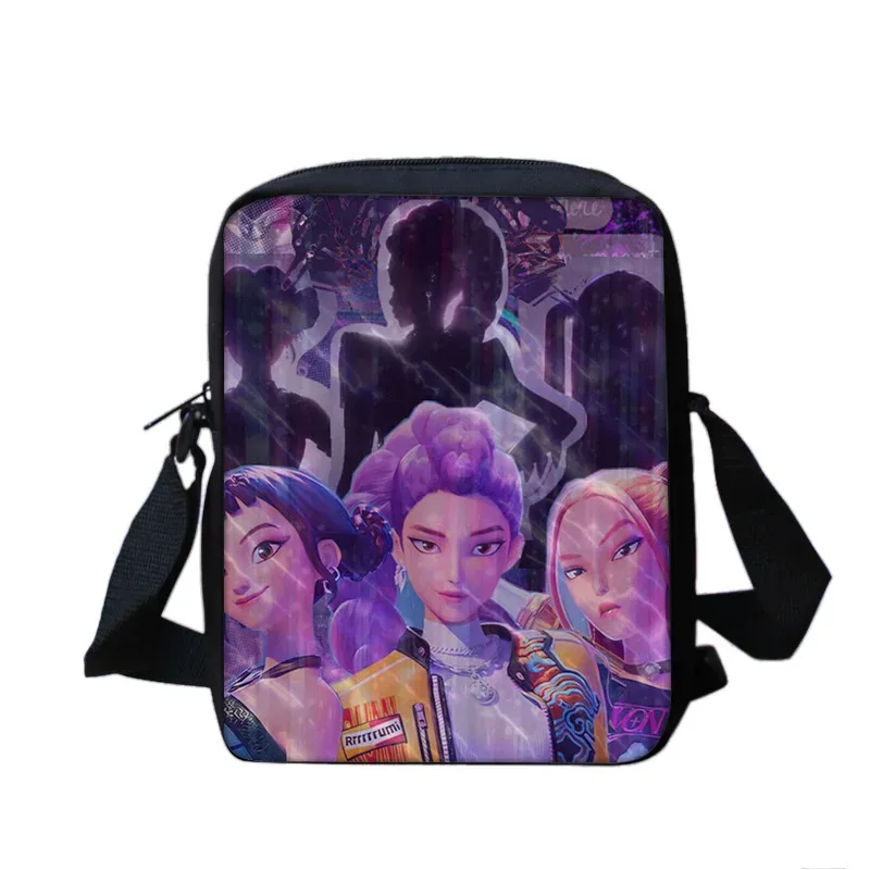 sac à bandoulière pour enfants, avec motifs de dessins animés, bretelles réglables, fermeture à glissière sécurisée, sac léger à porter à l’épaule pour garçons et filles.