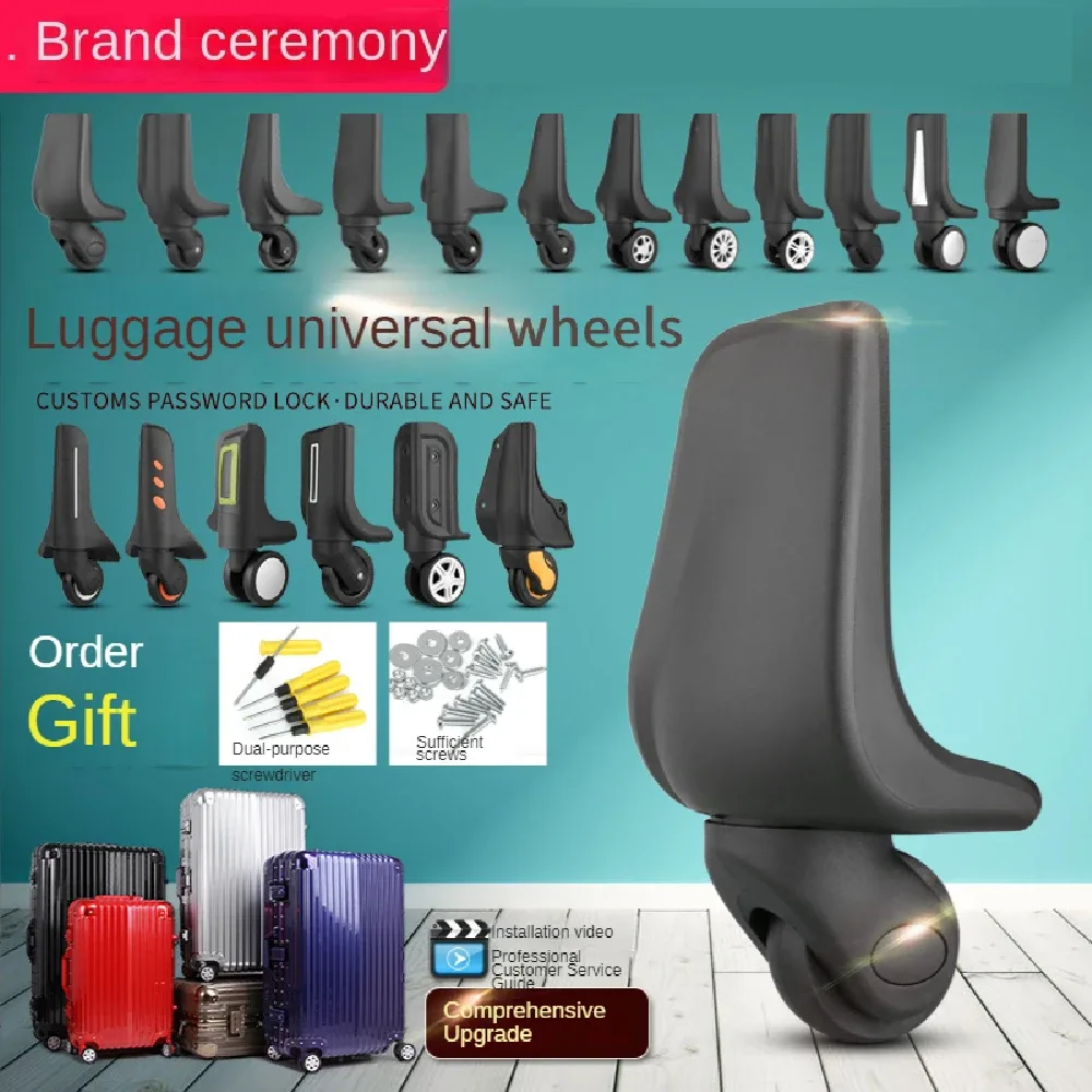 roues universelles pour valise, accessoires de réparation de roulettes de valise, roues pour bagages de voyage