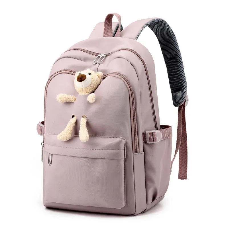 sac à dos de voyage simple de grande capacité pour filles, sac d'école décontracté pour collégiens, cadeaux pour enfants, haute qualité
