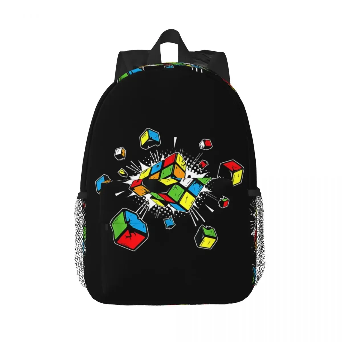 rubix rubiks rubics sac à dos étudiant garçons filles bookbag enfants sac d'école ordinateur portable sacs à bandoulière pour hommes femmes