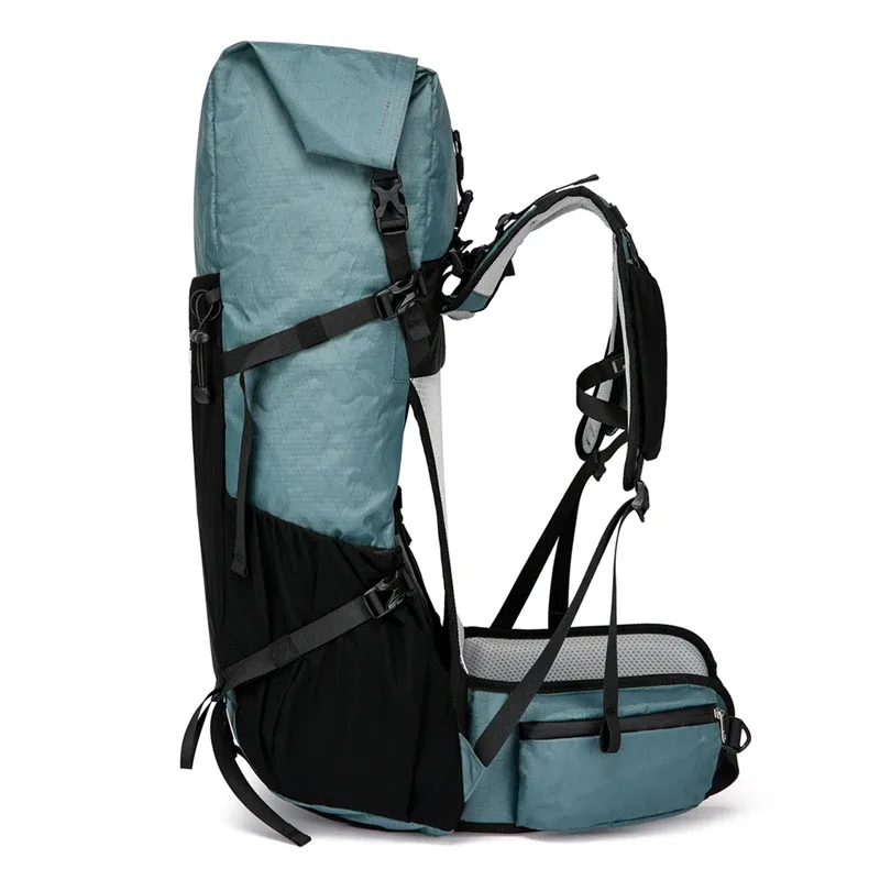 sac à dos de randonnée royal mountain 40l en tissu x-pac avec support de cadre pour la randonnée, l'alpinisme et les voyages de courte durée en extérieur