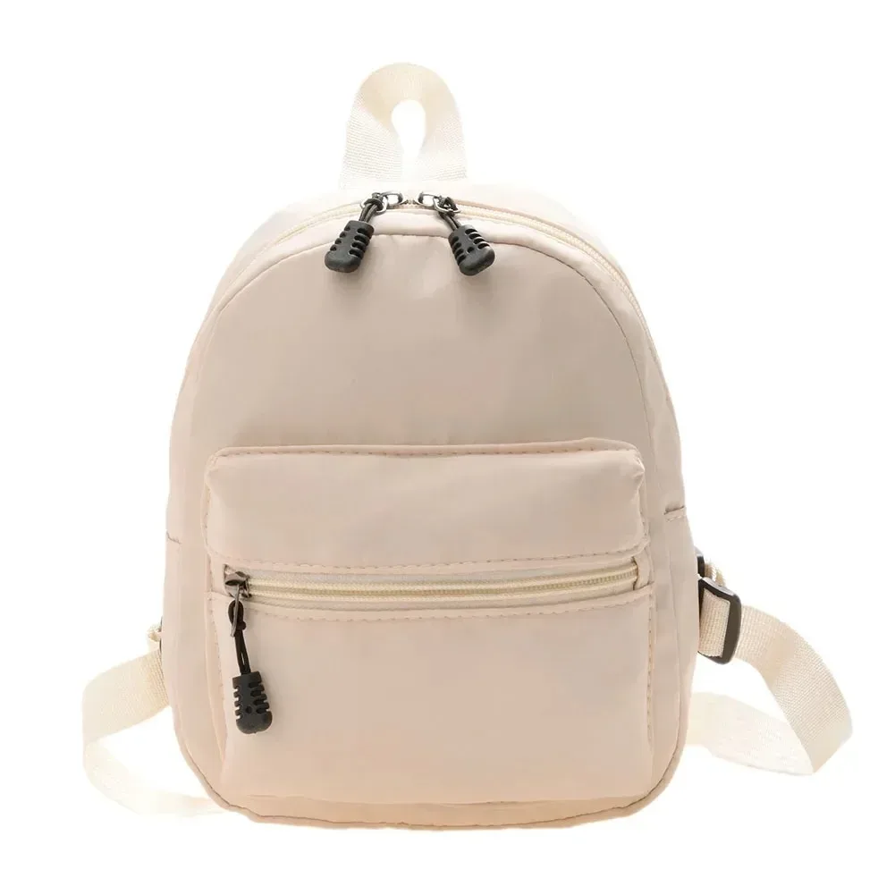 sac à dos en nylon, mini cartable pour filles, petit sac de voyage mignon pour femmes, sac à dos décontracté solide et imperméable, à la mode