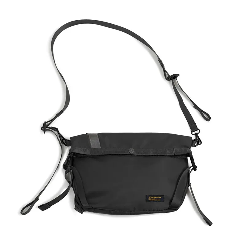 maden-sacs à bandoulière de grande capacité pour hommes, sac de messager initié, sangle réglable, multifonctionnel, extérieur, randonnée, cyclisme, voyage