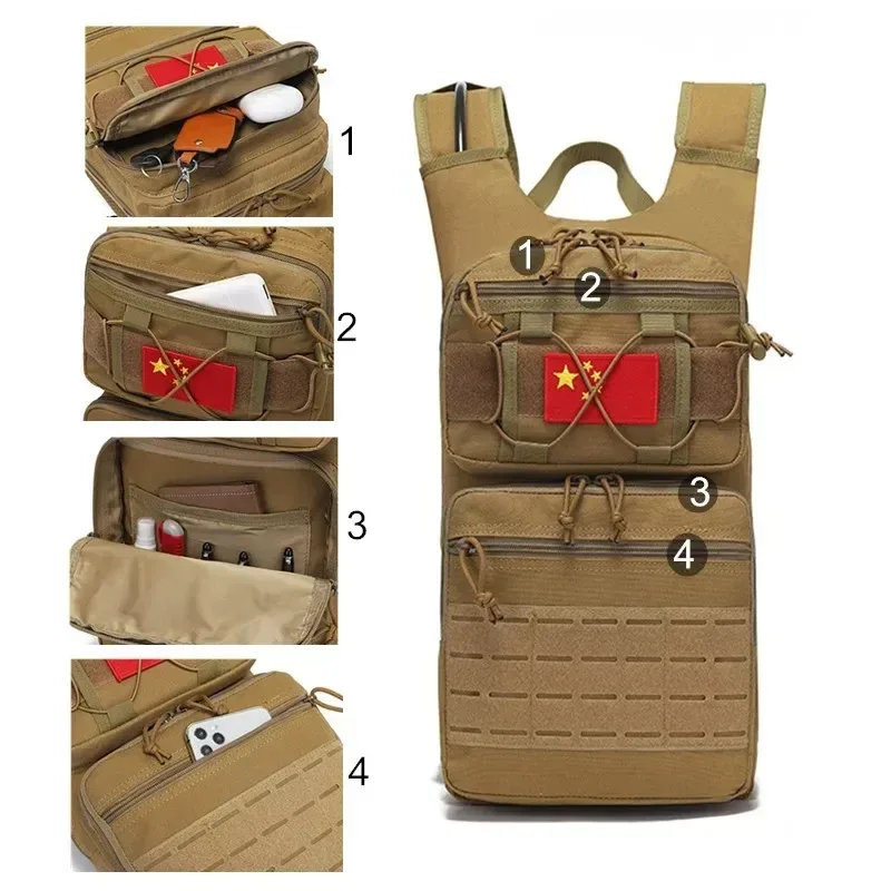 sac à dos sac à eau pour randonnée sacs à dos sac à eau adapté au cyclisme, à la randonnée, à la course, à l'escalade, à la chasse, mochila para hombre