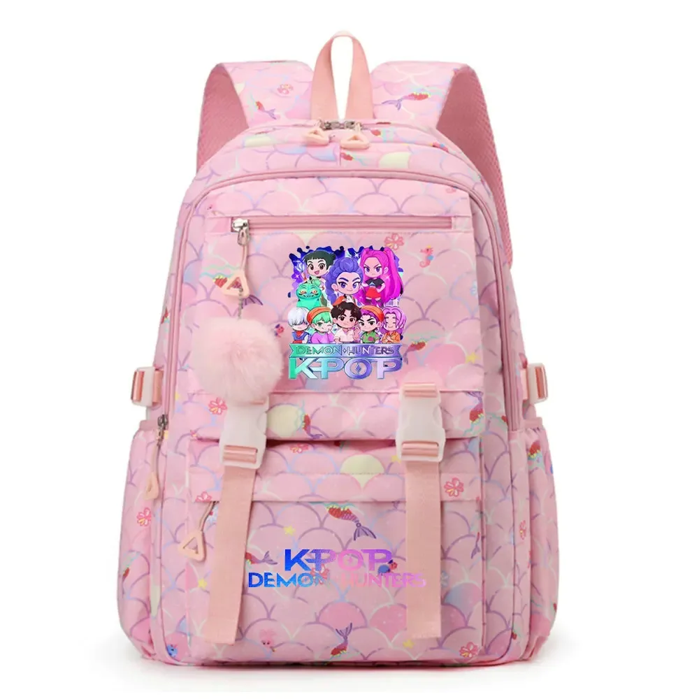 sacs à dos kpop demon hunters, sacs d'école légers pour ordinateur portable, sacs d'école pour adolescentes, sacs d'école pour femmes, filles et enfants