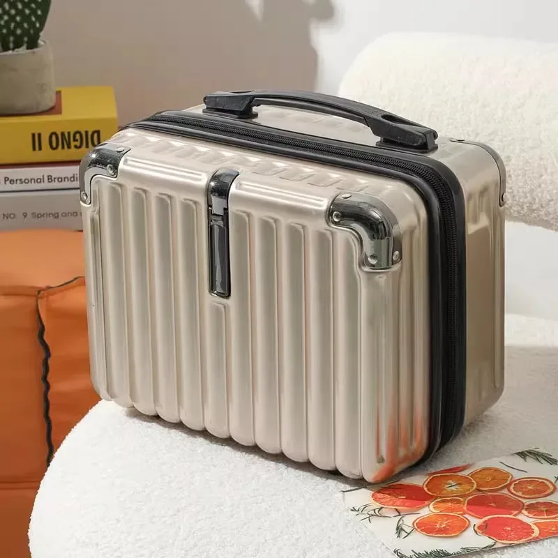 mini bagage valise 14 pouces | trousse à cosmétiques mini boîte de maquillage (14 ") sac de voyage pour bagages