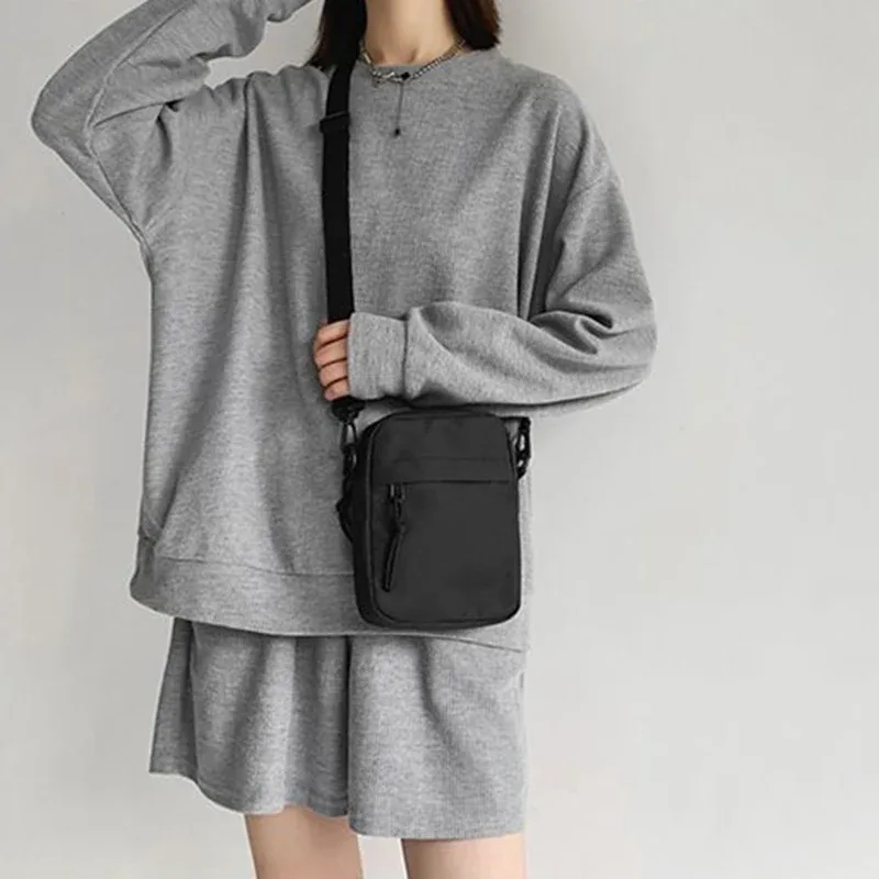 sacs à bandoulière pour hommes et femmes, sacs bandoulière, petits sacs à bandoulière de couleur unie, sacs légers pour téléphone portable