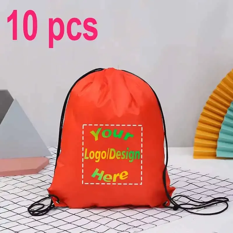sac dos polyester personnalisable couleurs vives motif texte logo résistant eau usage sport voyage