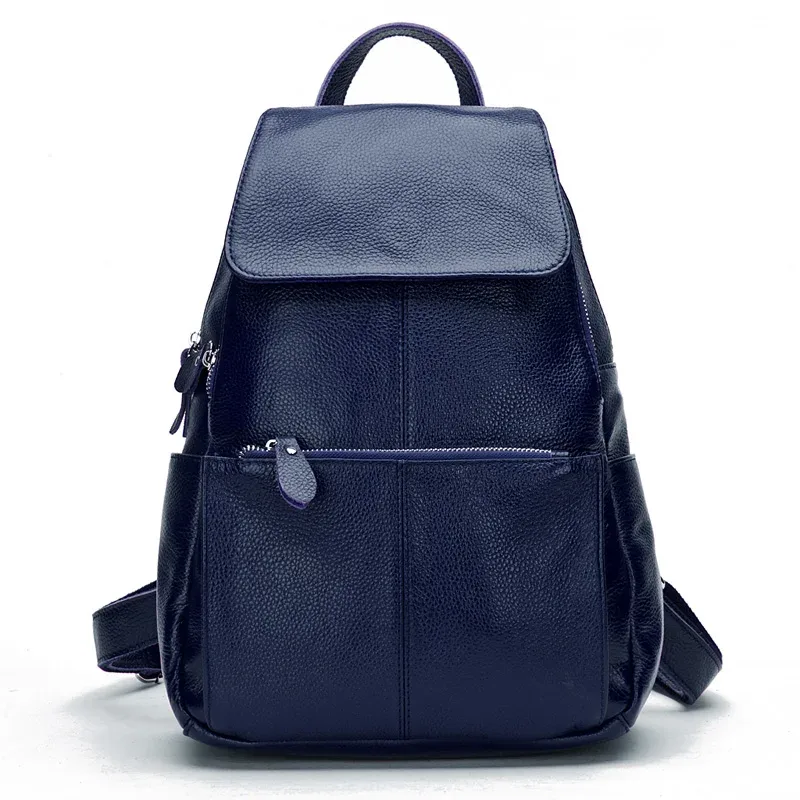 zency – sac à dos en cuir marron pour femmes, sac à dos de voyage de grande capacité de qualité supérieure a ++ pour femmes, pour les navetteuses