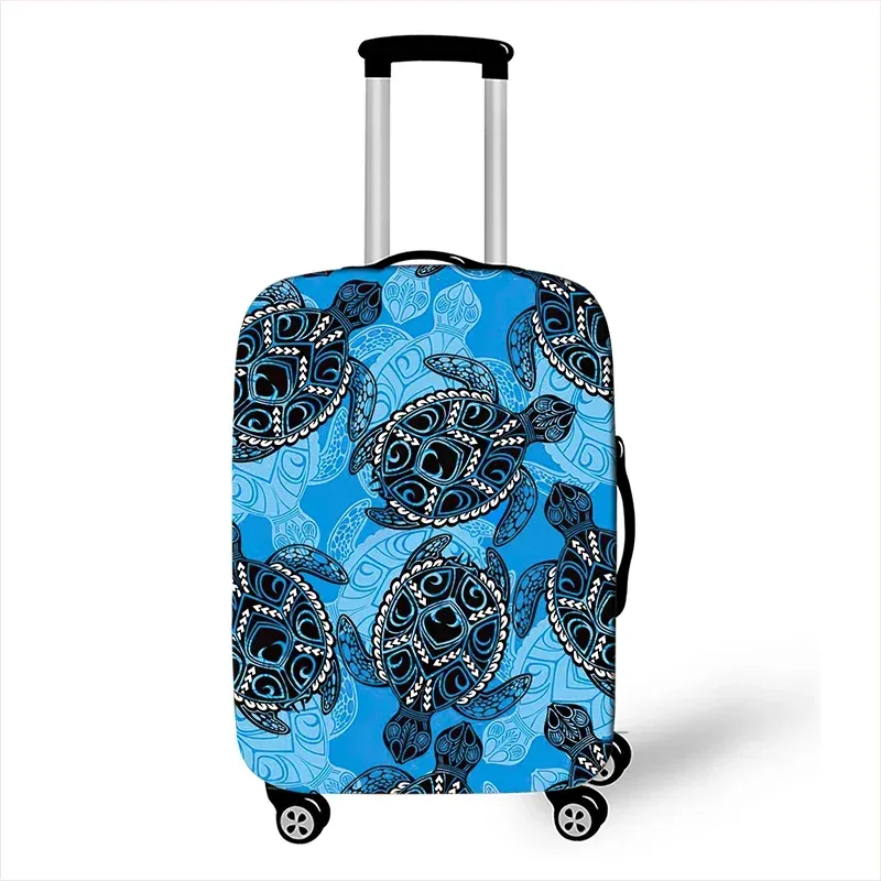 arbre hawaïen plage impression housse de bagage coucher de soleil noix de coco femmes hommes valise de voyage housses de protection horus boîtier de chariot couverture cadeau
