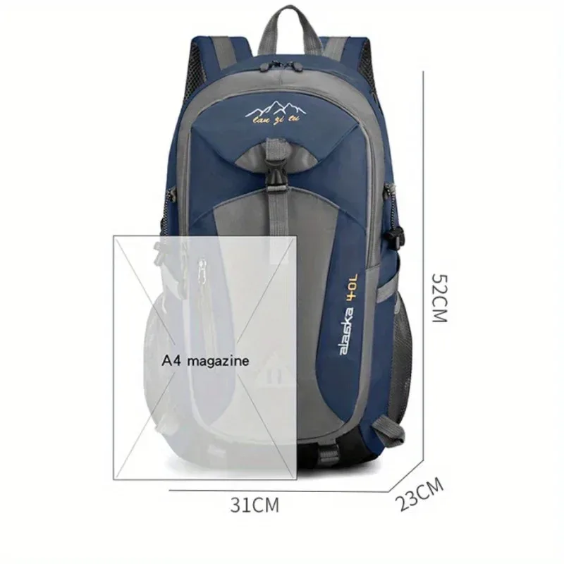 sac à bandoulière pour hommes et femmes, nouveau sac de randonnée en plein air de 40l, sac de sport, sac à dos de voyage de loisirs, sac de grande capacité