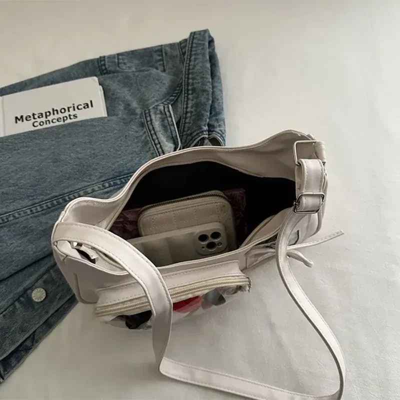 sac à bandoulière y2k harajuku pour femme, sac ita transparent coréen, sac à bandoulière scolaire, sac à main de créateur japonais style preppy