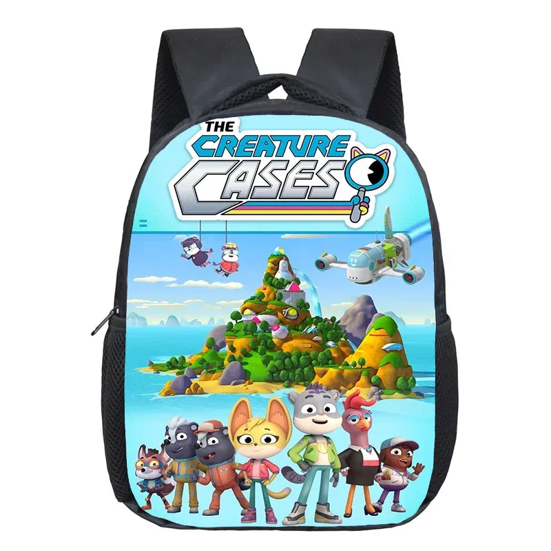 sac à dos scolaire the creature cases pour garçons et filles, motif dessin animé, sac à dos ludique pour enfants, sac à dos anime, sacs à dos à motif csaes, mochilas