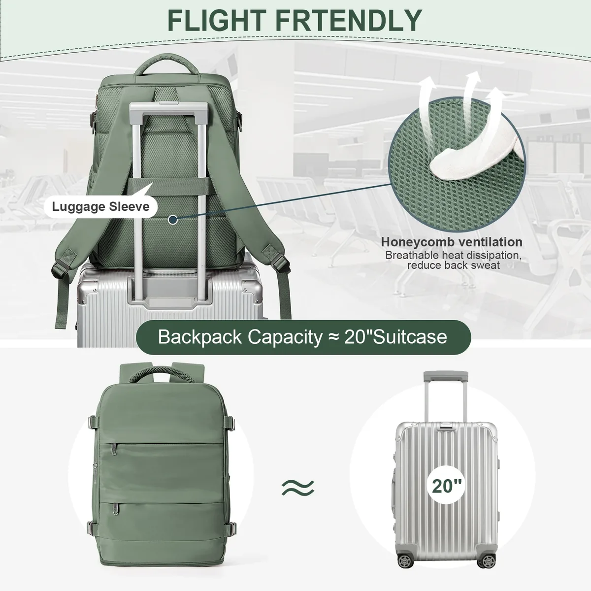 sac à dos ryanair 40x30x20, sac de cabine, sac à dos de voyage pour hommes et femmes, bagage à main, sac à dos pour ordinateur portable, sac de travail, sac à dos de cabine