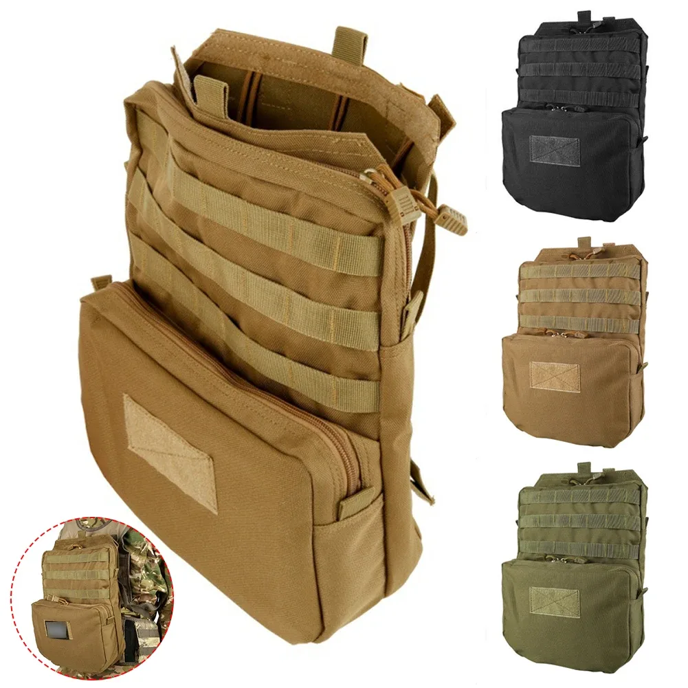 sac à dos tactique molle simple et léger pour l'extérieur, sac airsoft, équipement de combat de chasse, gilet, accessoires edc, sac en nylon