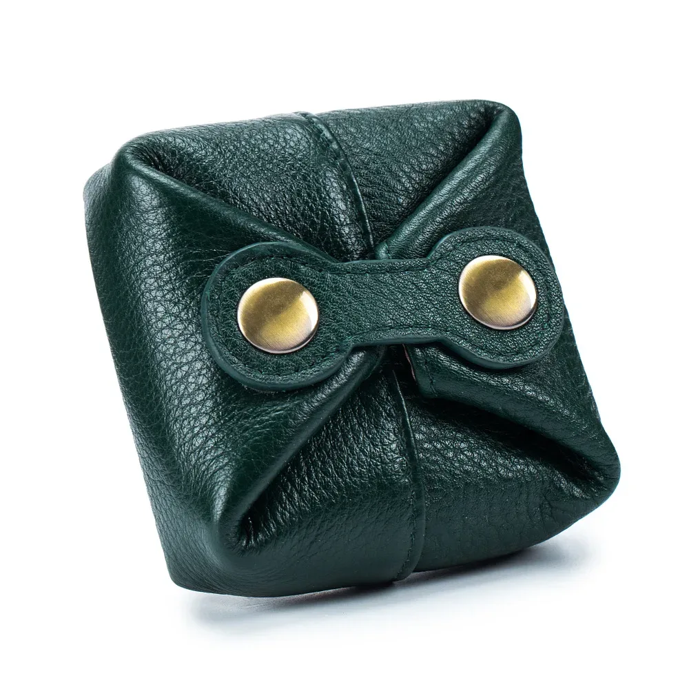 sac à cosmétiques en cuir véritable pour femmes, pochette de maquillage mignonne, petite boîte à clés pour écouteurs, étui de rangement pour rouge à lèvres, mini porte-monnaie à la mode