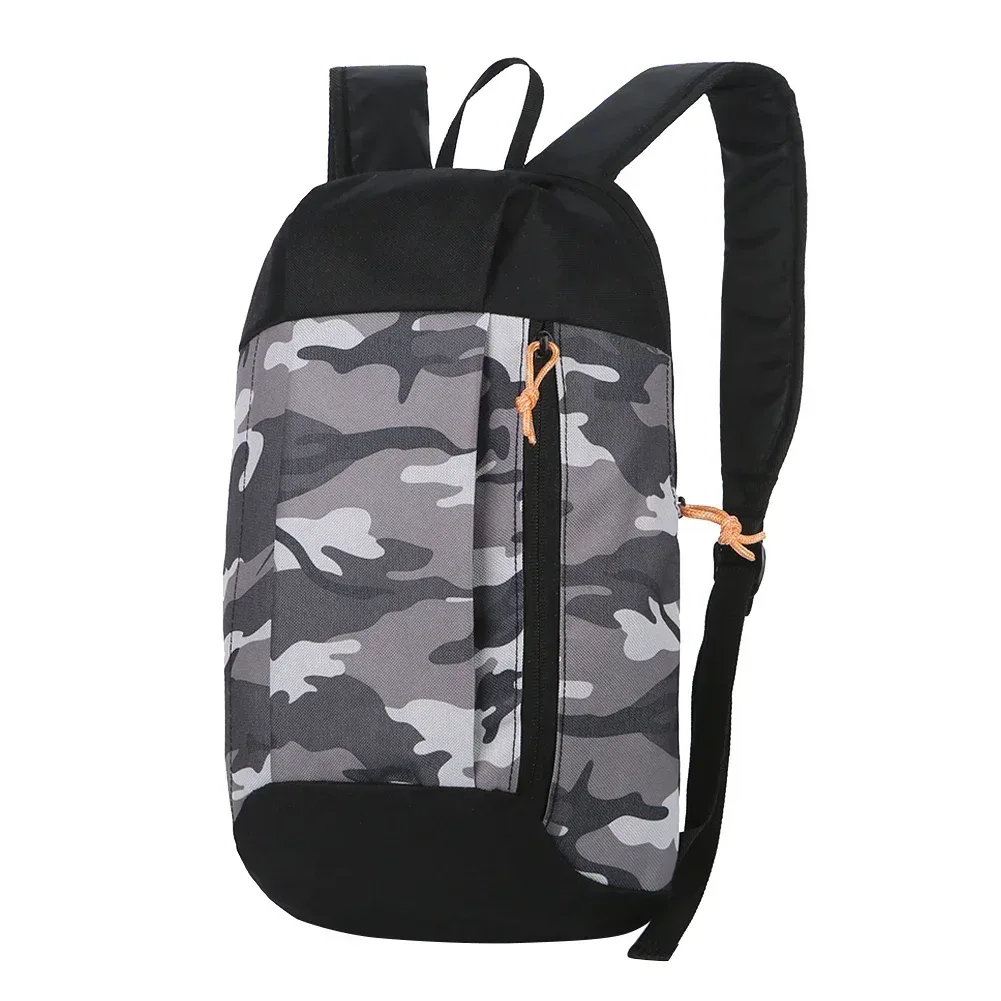 sac dos polyester toile unisexe camouflage noir gris blanc randonnée trekking sport plein air