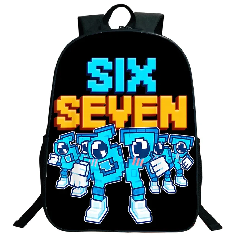 steal a brainrot 67 six seven sac à dos pour enfants, sac à dos de voyage pour étudiants, garçons et filles, sacs d'école au design amusant avec des chiffres, légers