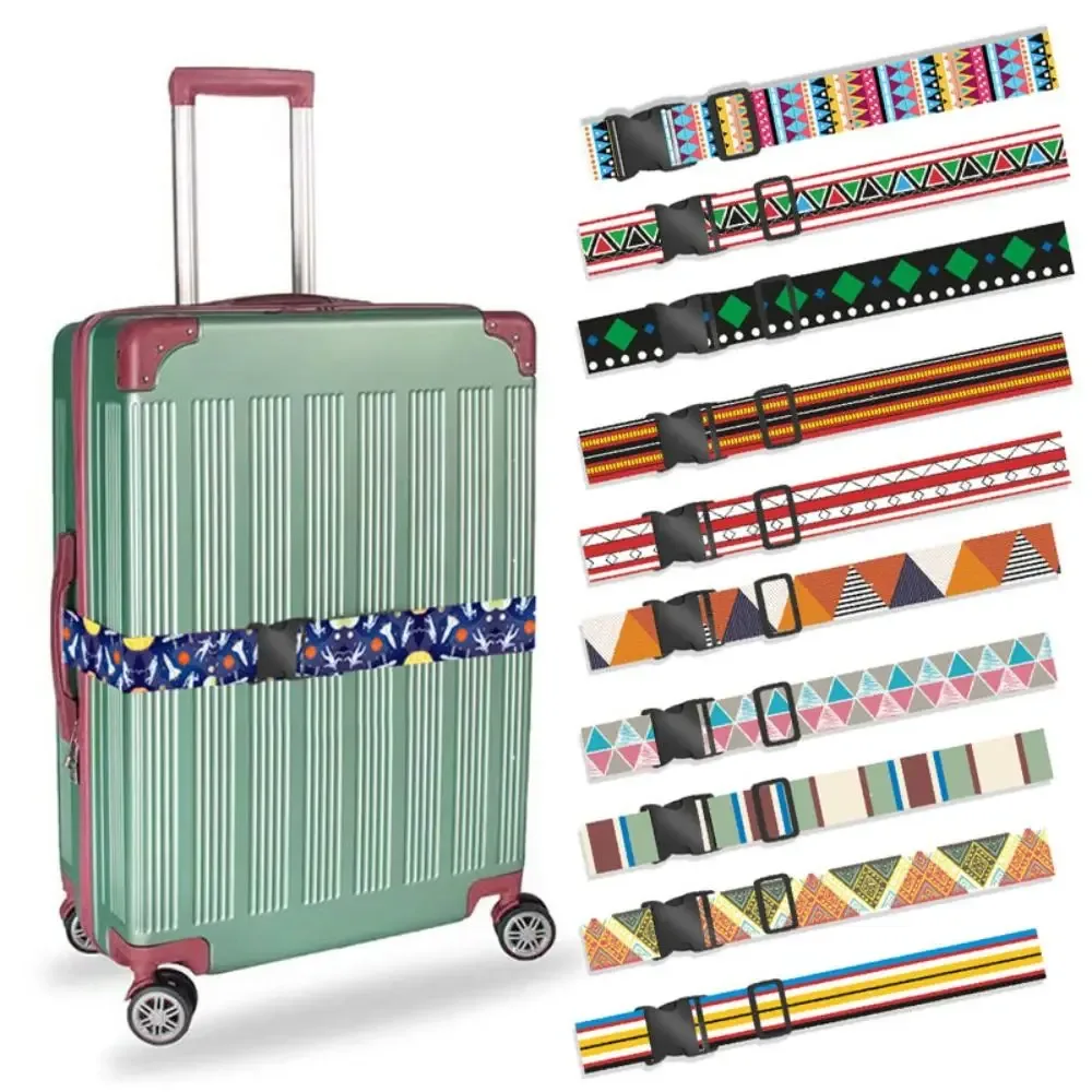 ceintures bagages multicolores abs geometrie noirs bleus roses kaki rouges gris beiges voyage sécurité valises