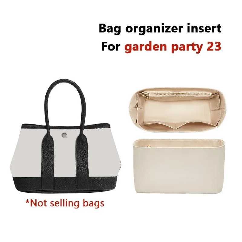 nouvel insert de sac en nylon pour fête de jardin, organisateur de sacs 23 30 36, support de forme, rangement soigné, léger, durable, ajustement parfait