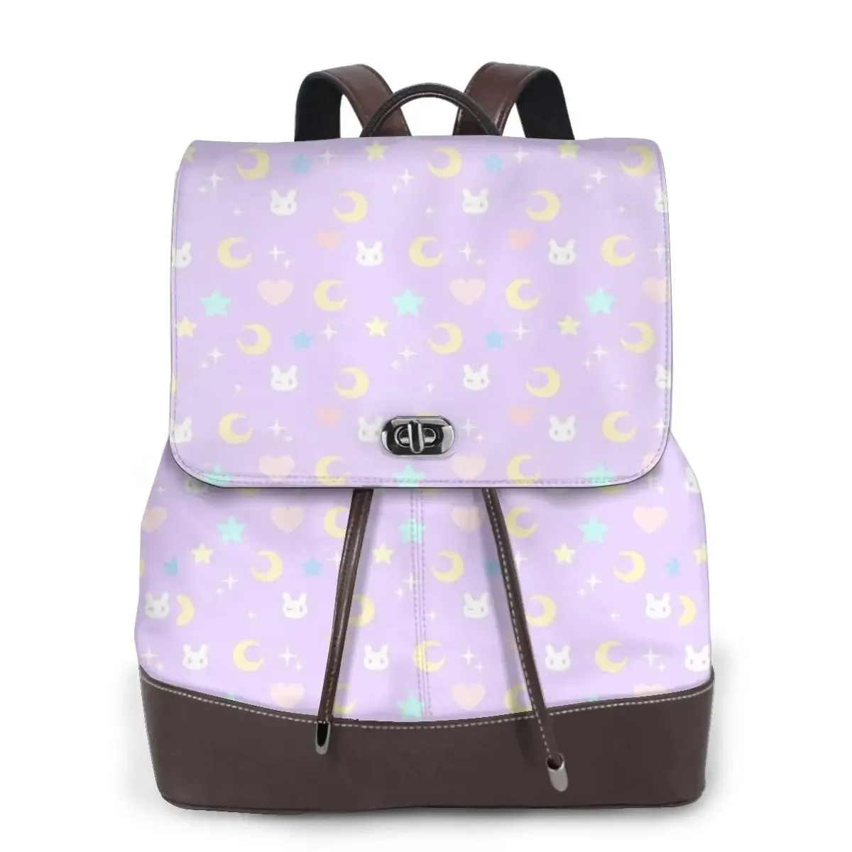 s-sailor-m-moon nouveau sac à dos pour femme tendance, sac à dos en cuir de haute qualité, sac à dos simple et élégant, sac à dos de grande capacité