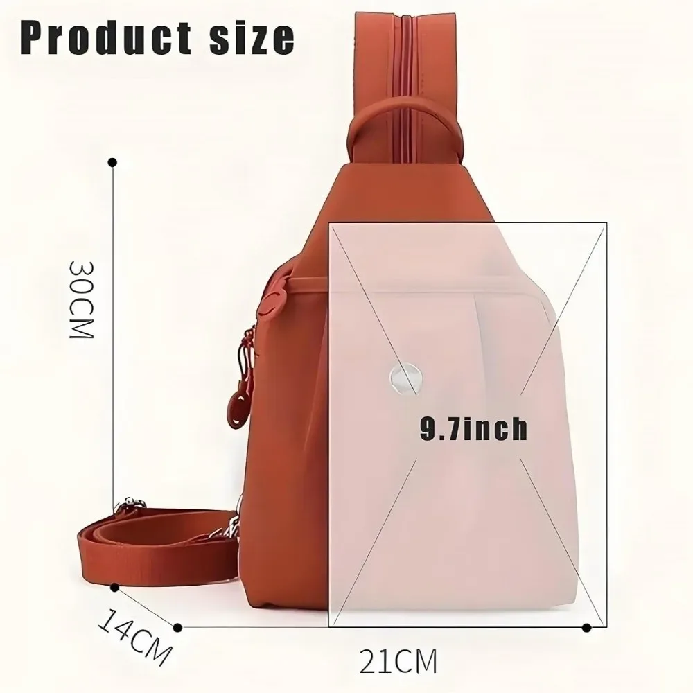 nouveau sac à dos en tissu oxford, multi-couches, grande capacité, sacs de poitrine, sac de voyage imperméable multi-usages, unisexe