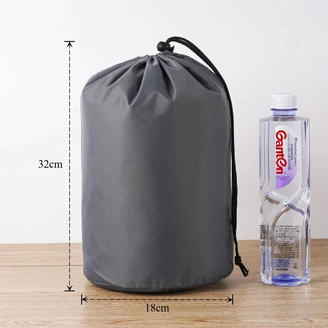 sac de rangement en tissu oxford à cordon pratique, en nylon, étanche à la poussière et au soleil, sac d'emballage, sac de rangement portable universel