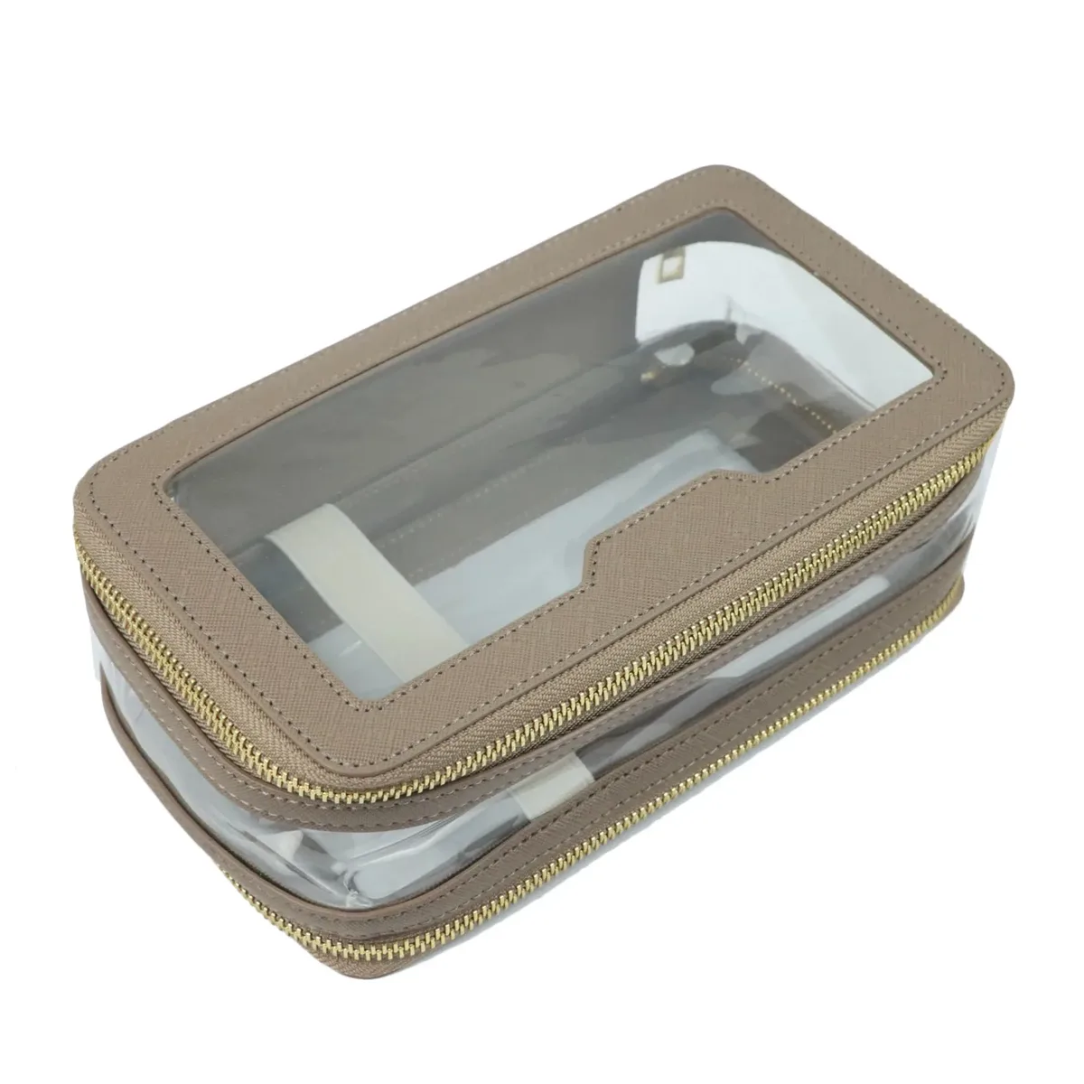 grande capacité étanche, besoin d'ordinateur portable pour voyage, sac de rangement transparent nécessaire en cuir pu